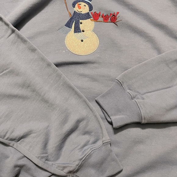 NWT Snowman Long Sleeve Sweatshirt Size XXL - Picture 4 of 4